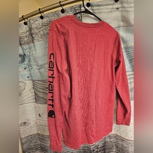 Carhartt Crimson Long Sleeve Tee